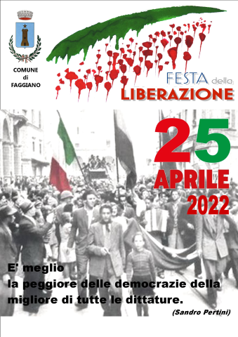 25 APRILE 2022 - FESTA DELLA LIBERAZIONE