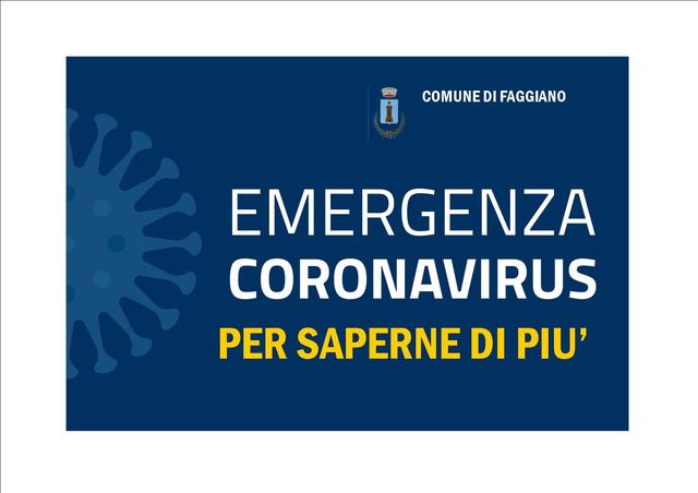 Emergenza nuovo coronavirus (covid-19)